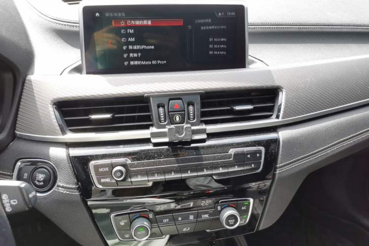 Used BMW X2 2018 sDrive25i Luxury M Sport Package China V Emission Standard Audio And AC Panel