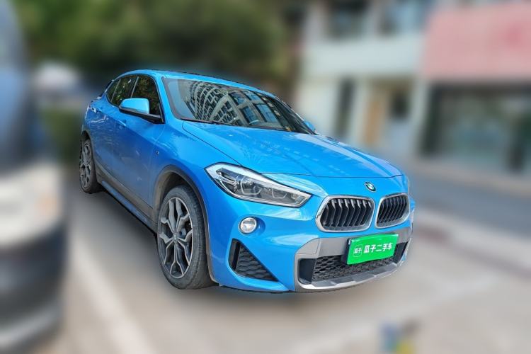 Used BMW X2 2018 sDrive25i Luxury M Sport Package China V Emission Standard Front Right 45 Deg