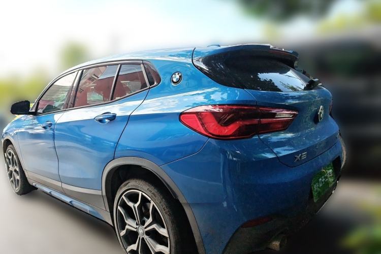 Used BMW X2 2018 sDrive25i Luxury M Sport Package China V Emission Standard Rear Left 45 Deg
