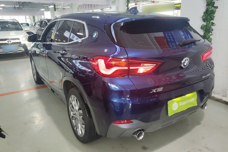 Used BMW X2 2018 sDrive25i Leading Model M Sport Package China V Rear Left 45 Deg