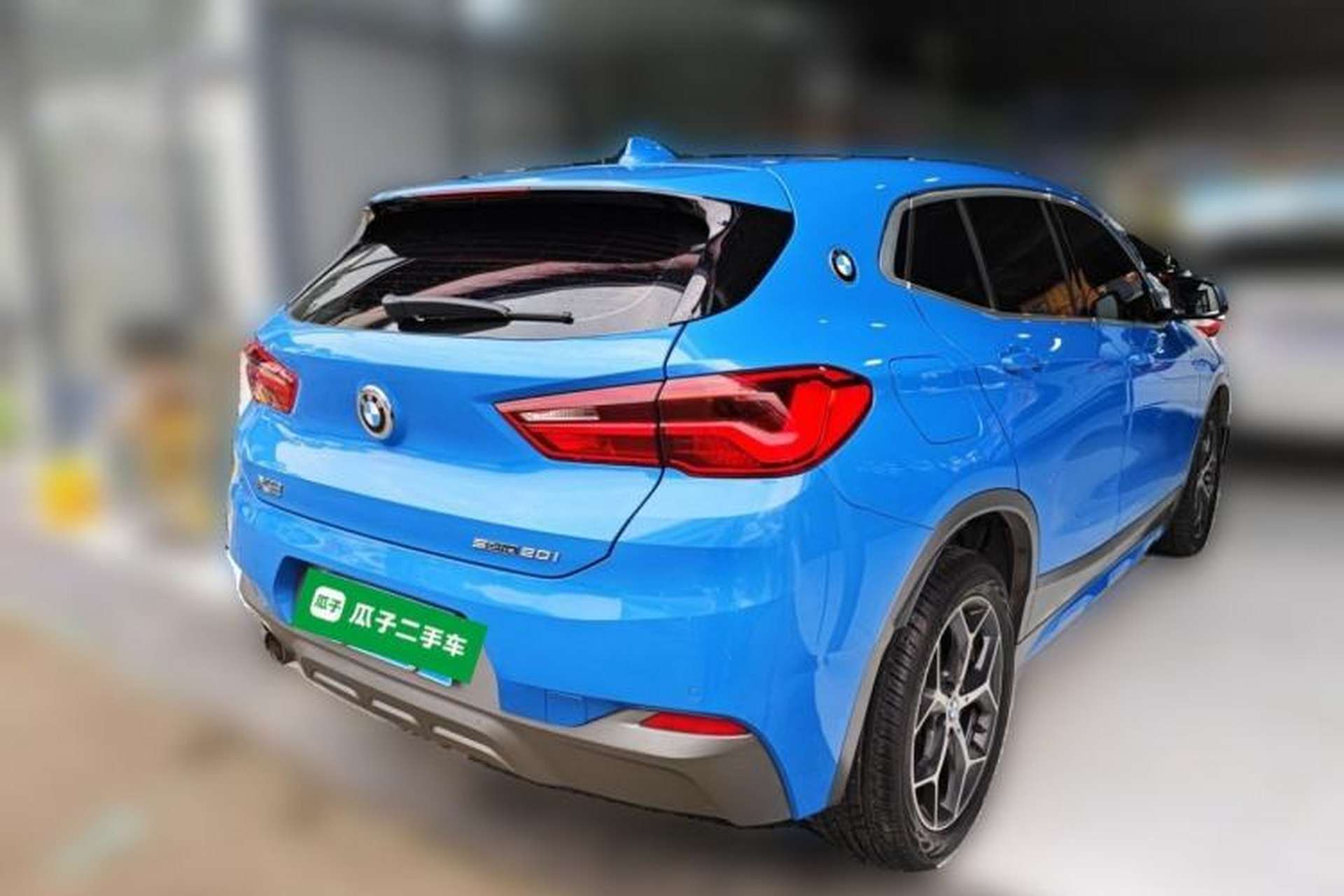 Used BMW X2 2018 sDrive20i M Sport Package China V Emission Standard Rear Right 45 Deg