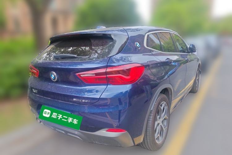 Used BMW X2 2018 sDrive20i M Sport Package China V Emission Standard Rear Right 45 Deg