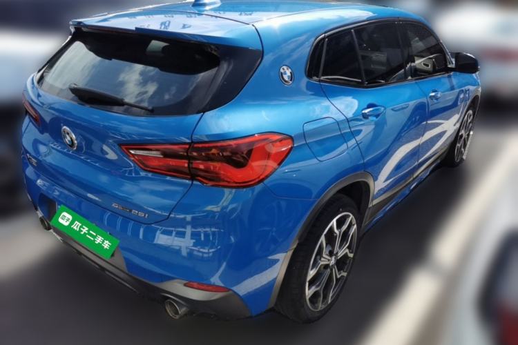 Used BMW X2 2018 sDrive25i Luxury M Sport Package China V Emission Standard Rear Right 45 Deg