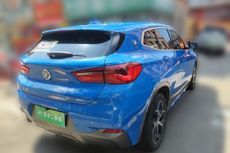 Used BMW X2 2018 sDrive20i M Sport Package China V Emission Standard Rear Right 45 Deg