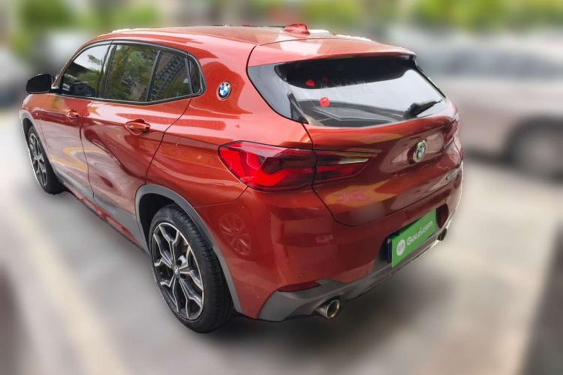 Used BMW X2 2018 sDrive25i Luxury Model with M Off-Road Package China V Emission Standard Rear Left 45 Deg