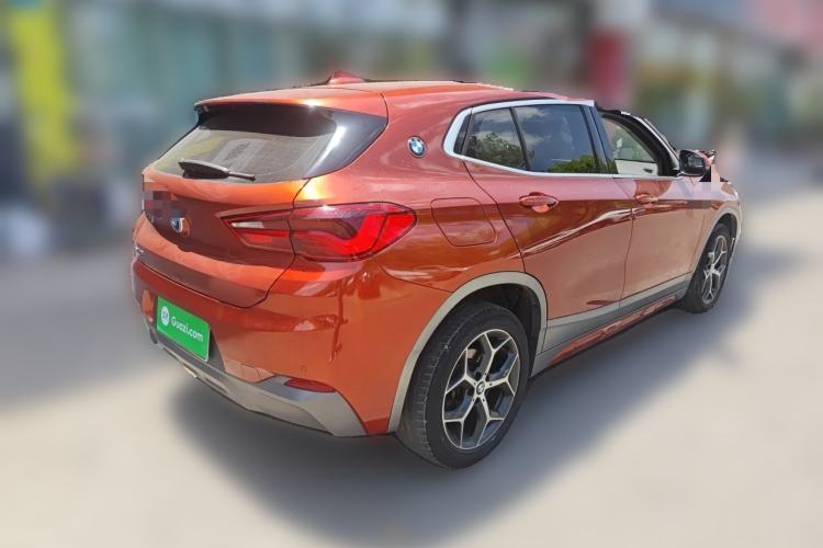 Used BMW X2 2018 sDrive20i M Sport Package China V Emission Standard Rear Right 45 Deg