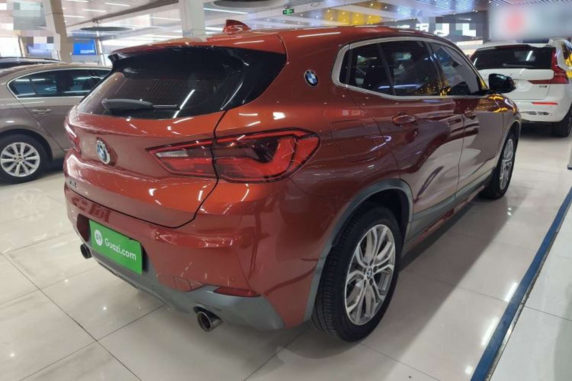 Used BMW X2 2018 sDrive25i Leading Model M Sport Package China V Rear Right 45 Deg