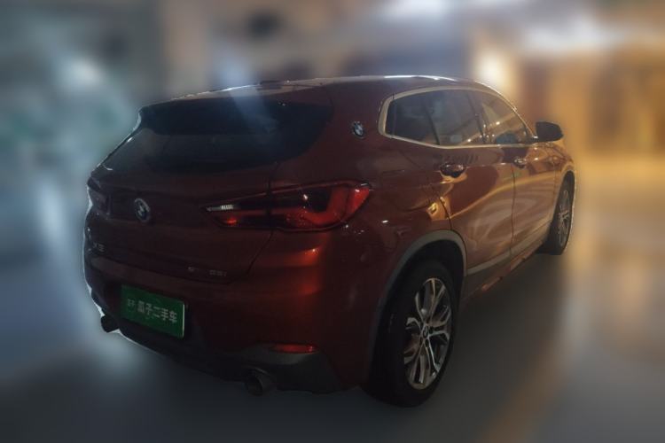 Used BMW X2 2018 sDrive25i Leading Model M Sport Package China V Rear Right 45 Deg