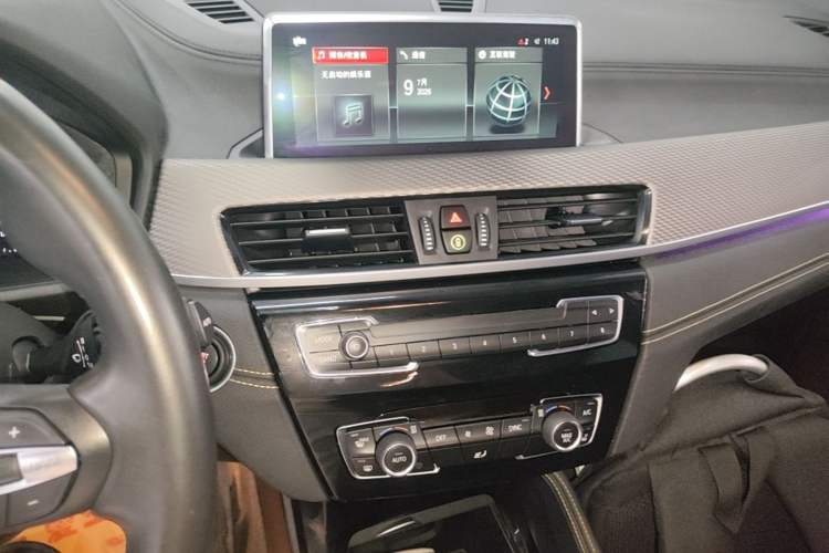 Used BMW X2 2018 sDrive25i Luxury M Sport Package China V Emission Standard Audio And AC Panel