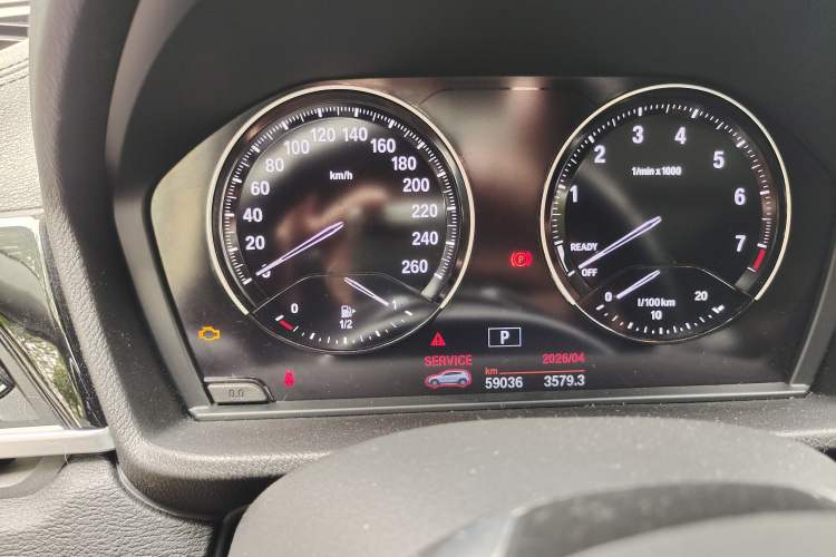 Used BMW X2 2018 sDrive20i M Sport Package China V Emission Standard Odometer Close Up
