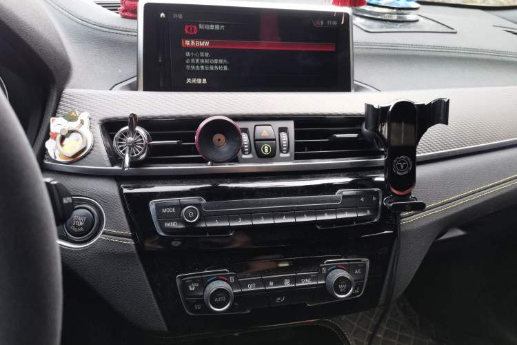Used BMW X2 2018 sDrive25i Luxury M Sport Package China V Emission Standard Audio And AC Panel