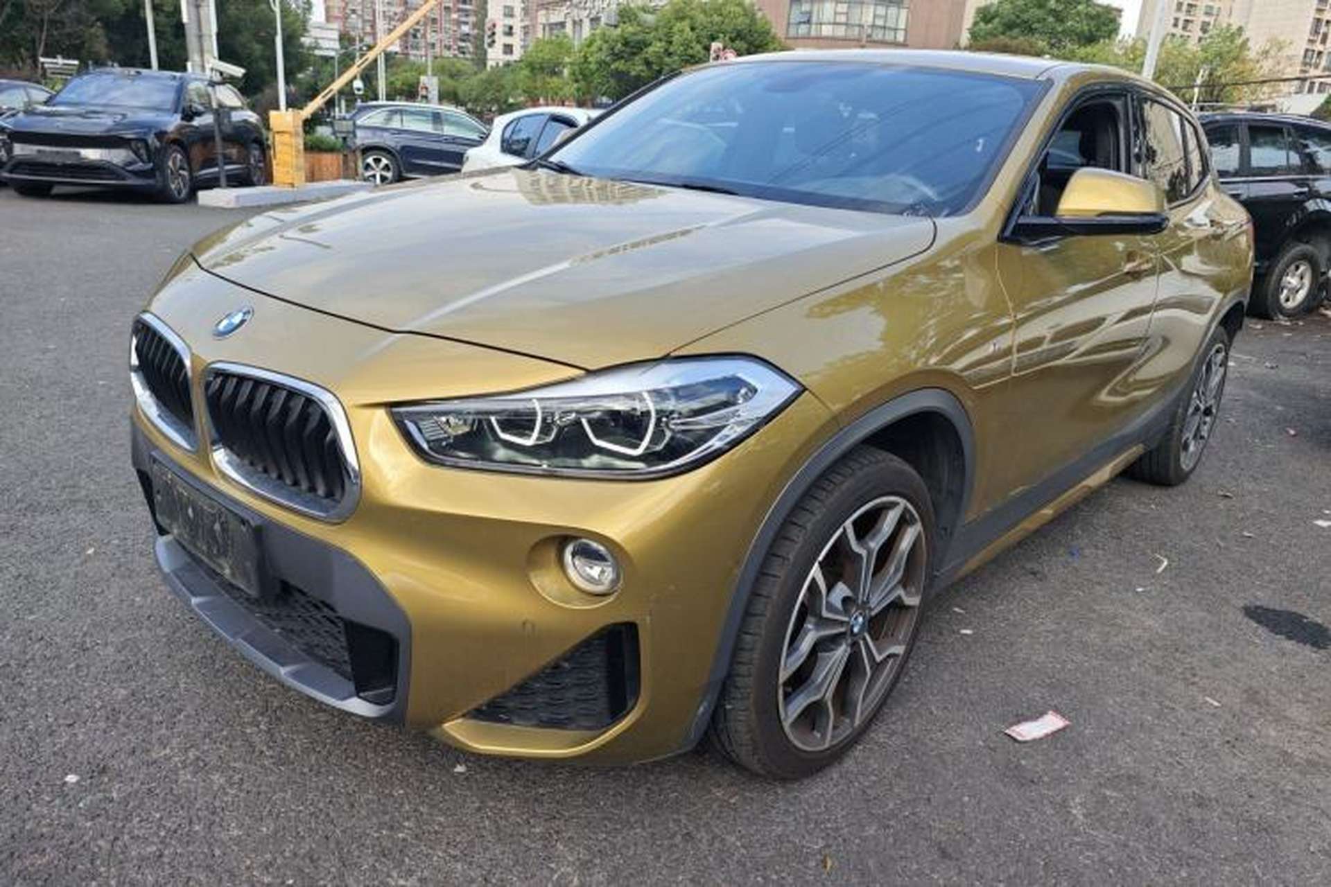 Used BMW X2 2018 sDrive25i Luxury Model with M Off-Road Package China V Emission Standard Front Left 45 Deg