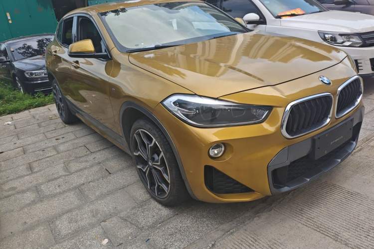 Used BMW X2 2018 sDrive25i Luxury M Sport Package China V Emission Standard Front Right 45 Deg