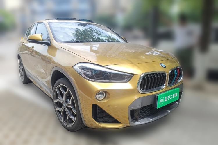 Used BMW X2 2018 sDrive25i Luxury M Sport Package China V Emission Standard Front Right 45 Deg