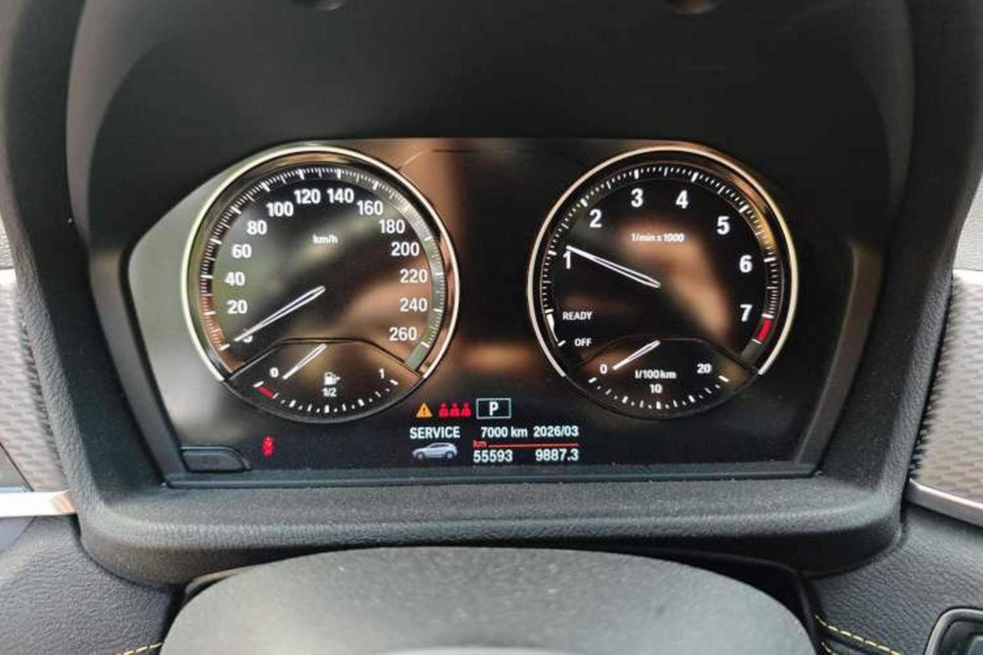 Used BMW X2 2018 sDrive25i Luxury Model with M Off-Road Package China V Emission Standard Instrument Cluster