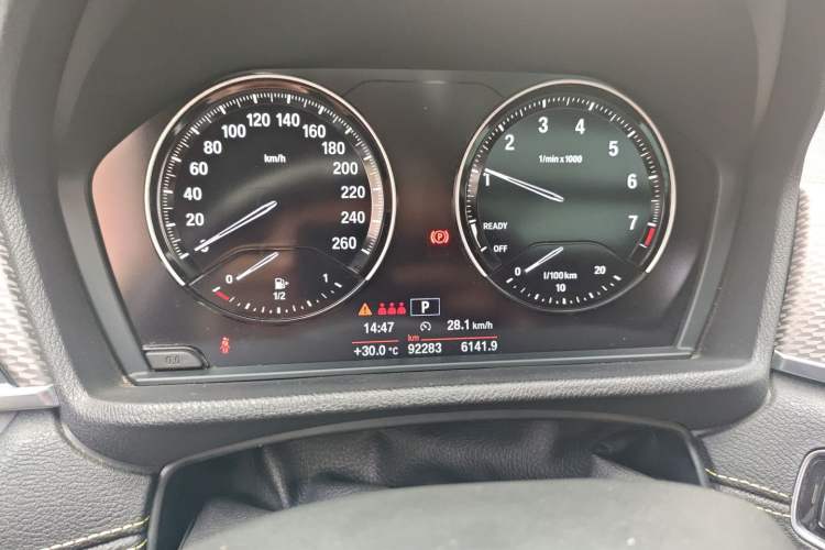 Used BMW X2 2018 sDrive25i Luxury M Sport Package China V Emission Standard Instrument Cluster