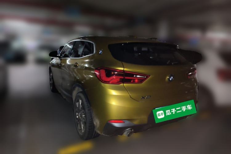 Used BMW X2 2018 sDrive25i Leading Model M Sport Package China V Rear Left 45 Deg