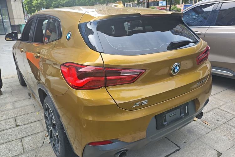 Used BMW X2 2018 sDrive25i Luxury M Sport Package China V Emission Standard Rear Left 45 Deg