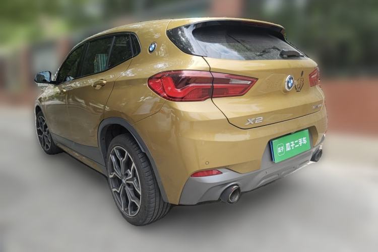 Used BMW X2 2018 sDrive25i Luxury M Sport Package China V Emission Standard Rear Left 45 Deg