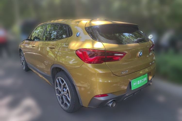Used BMW X2 2018 sDrive25i Luxury M Sport Package China V Emission Standard Rear Left 45 Deg