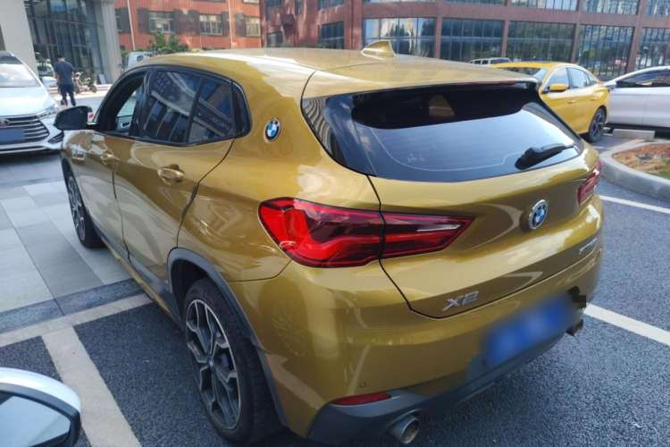 Used BMW X2 2018 sDrive25i Luxury Model with M Off-Road Package China V Emission Standard Rear Left 45 Deg