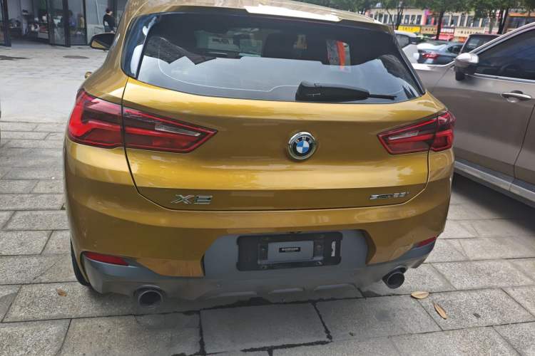 Used BMW X2 2018 sDrive25i Luxury M Sport Package China V Emission Standard Rear