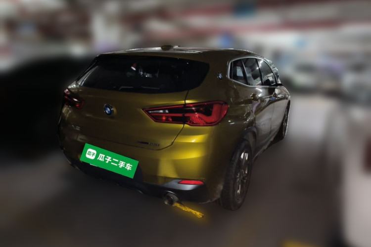 Used BMW X2 2018 sDrive25i Leading Model M Sport Package China V Rear Right 45 Deg