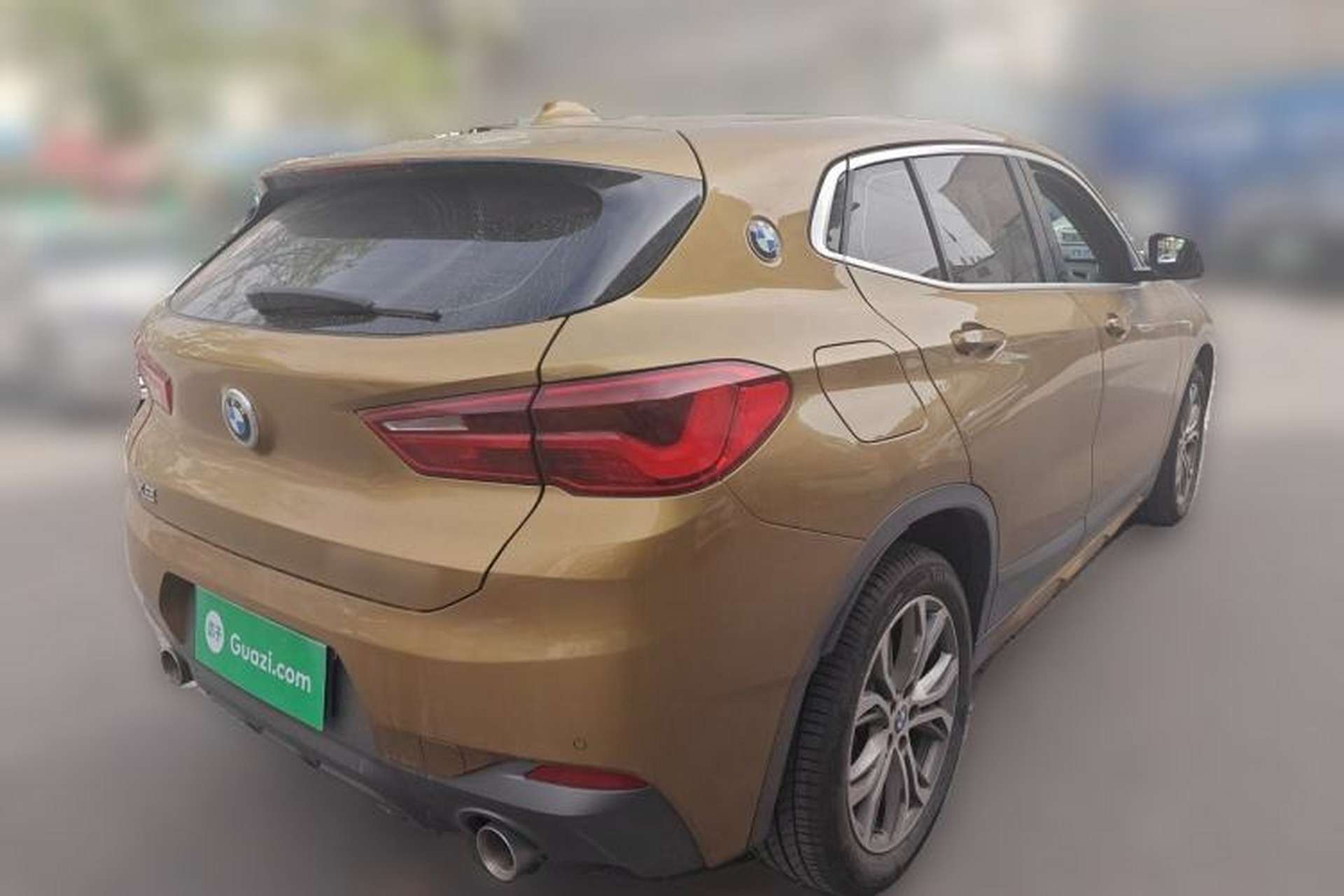 Used BMW X2 2018 sDrive25i Leading Model M Sport Package China V Rear Right 45 Deg