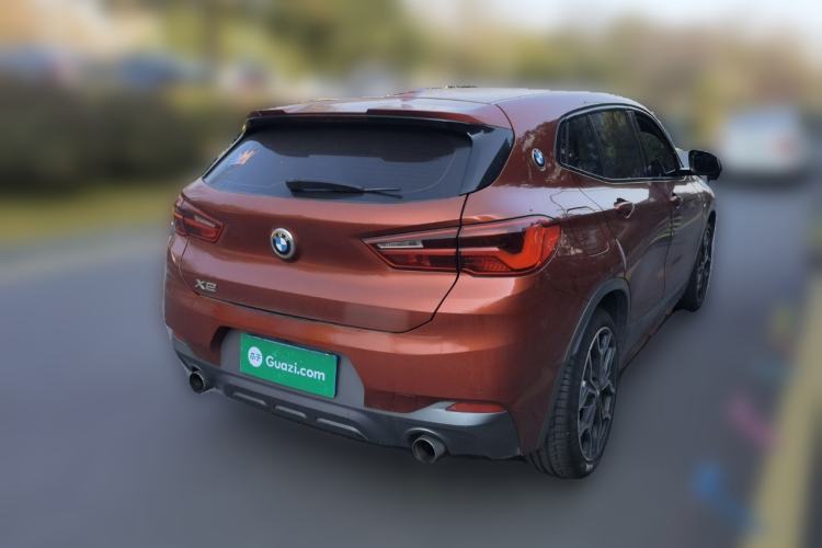 Used BMW X2 2018 sDrive25i Luxury M Sport Package China V Emission Standard Rear Right 45 Deg