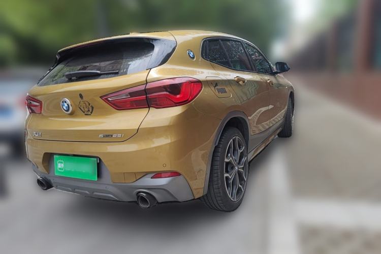 Used BMW X2 2018 sDrive25i Luxury M Sport Package China V Emission Standard Rear Right 45 Deg