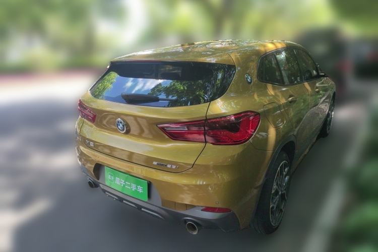Used BMW X2 2018 sDrive25i Luxury M Sport Package China V Emission Standard Rear Right 45 Deg