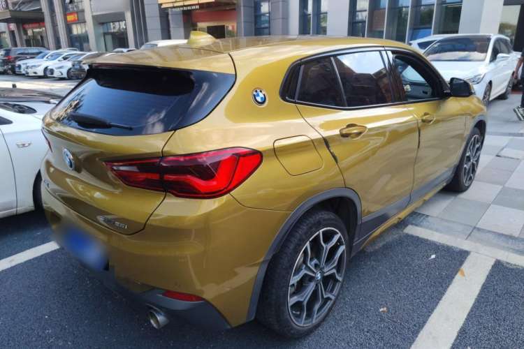 Used BMW X2 2018 sDrive25i Luxury Model with M Off-Road Package China V Emission Standard Rear Right 45 Deg