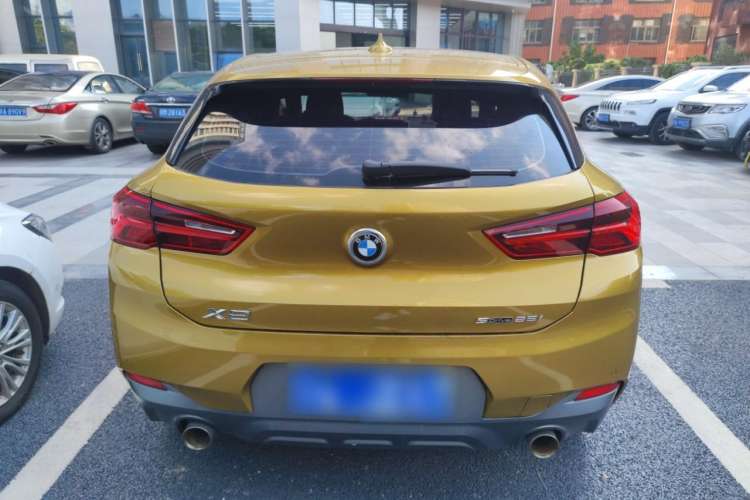 Used BMW X2 2018 sDrive25i Luxury Model with M Off-Road Package China V Emission Standard Rear