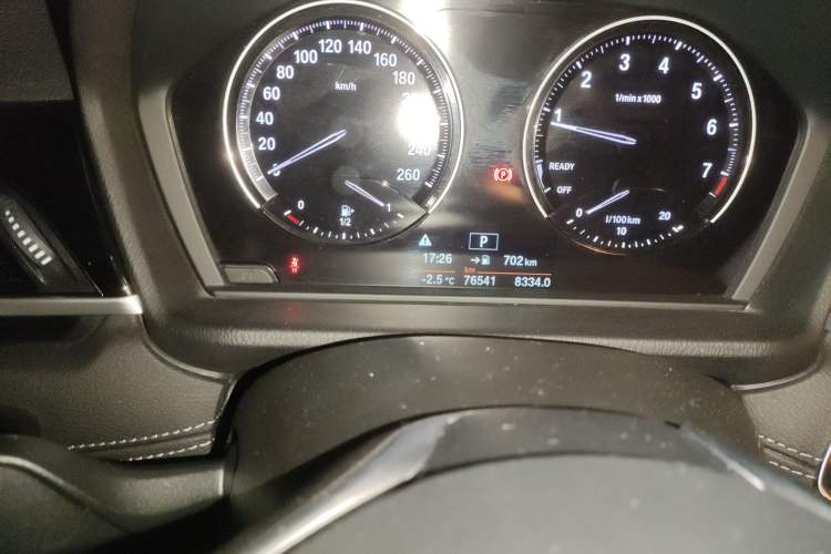 Used BMW X2 2019 sDrive20i M Sport Package China VI Emission Standard Odometer Close Up