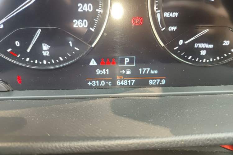 Used BMW X2 2019 sDrive20i M Sport Package China VI Emission Standard Odometer Close Up
