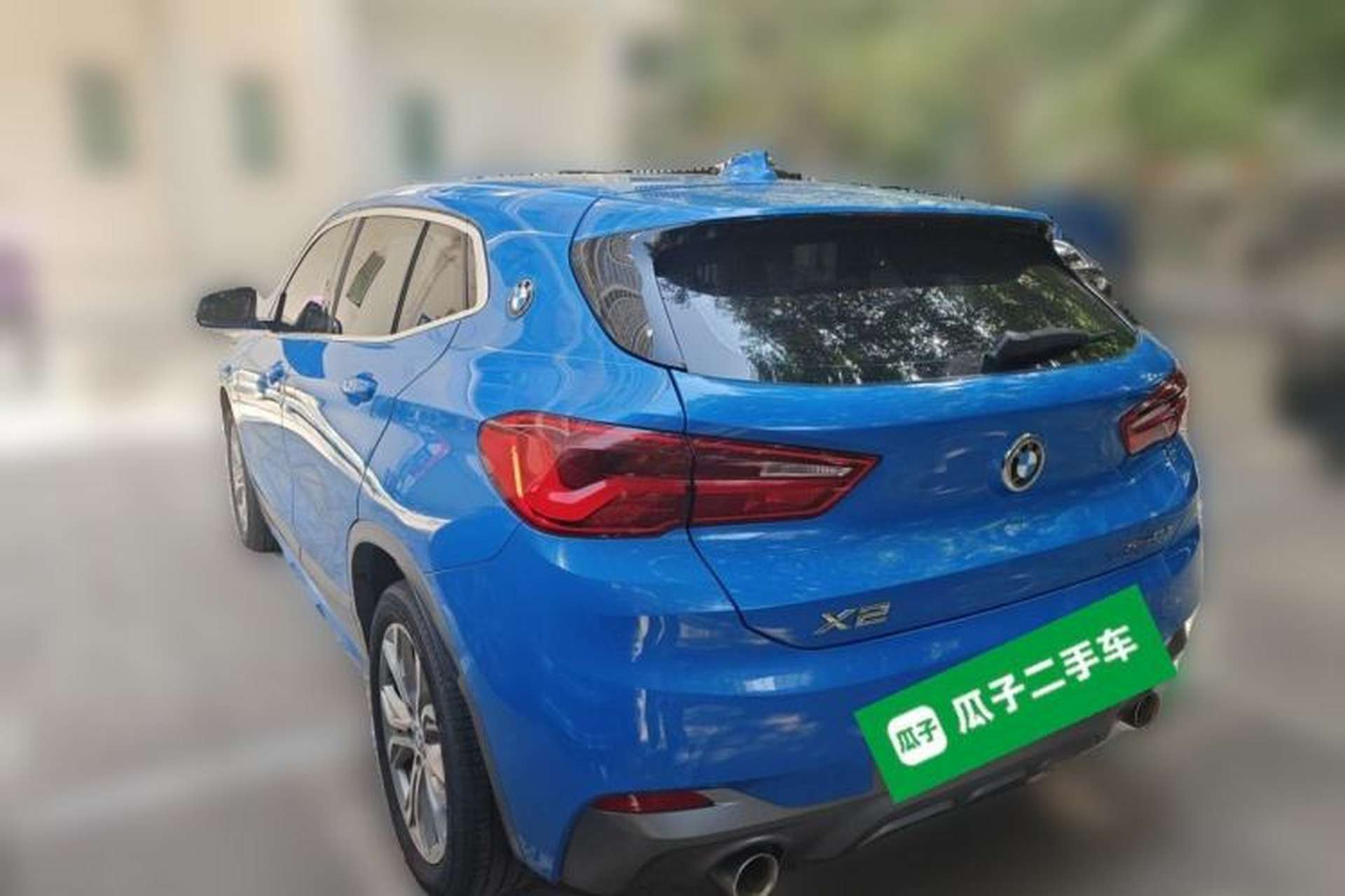 Used BMW X2 2019 sDrive25i Leading Edition M Sport Package China VI Rear Left 45 Deg