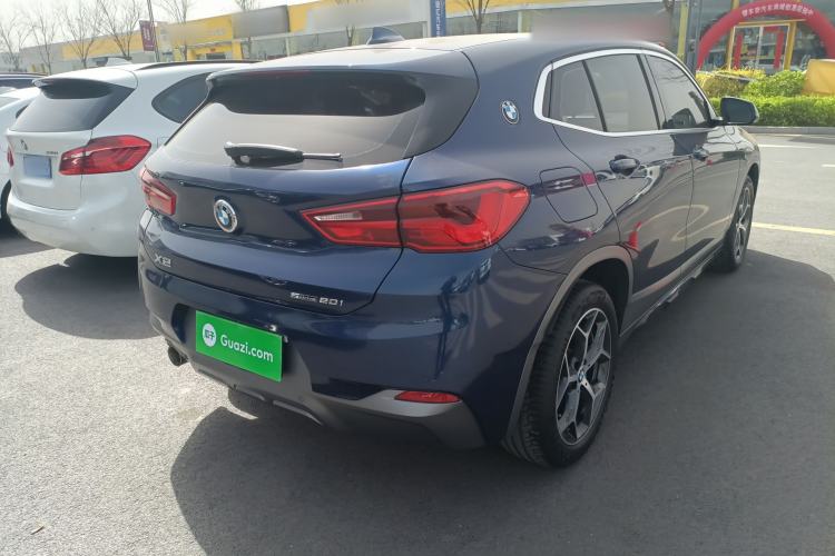 Used BMW X2 2019 sDrive20i M Sport Package China VI Emission Standard Rear Right 45 Deg