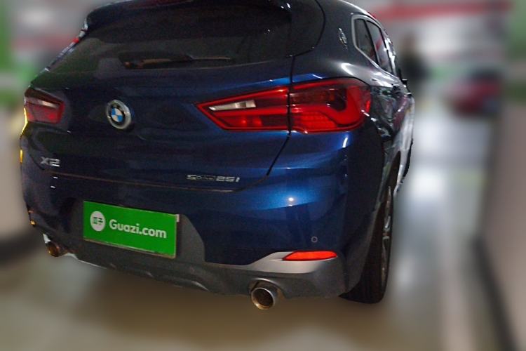 Used BMW X2 2019 sDrive25i Leading Edition M Sport Package China VI Rear Right 45 Deg