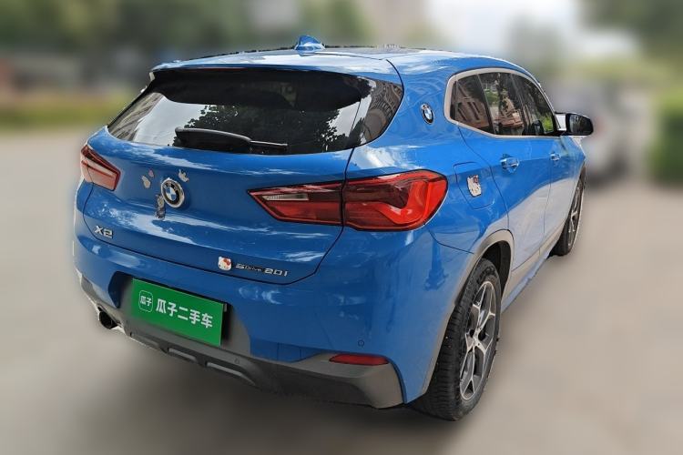 Used BMW X2 2019 sDrive20i M Sport Package China VI Emission Standard Rear Right 45 Deg