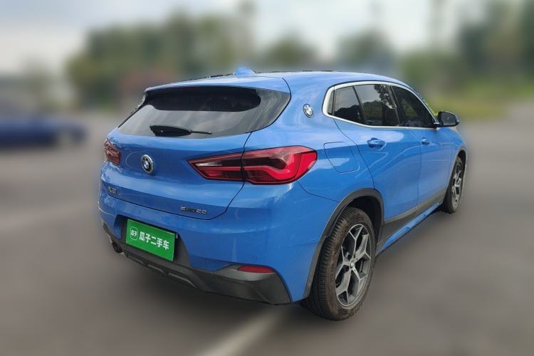 Used BMW X2 2019 sDrive20i M Sport Package China VI Emission Standard Rear Right 45 Deg