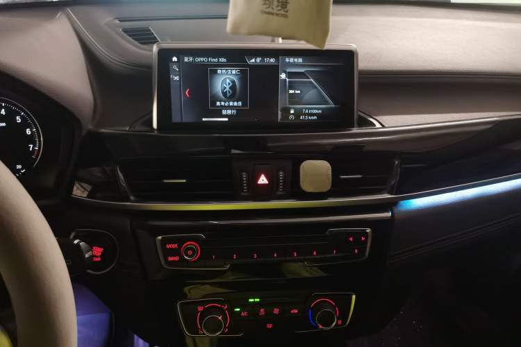 Used BMW X2 2019 sDrive20i M Sport Package China VI Emission Standard Audio And AC Panel