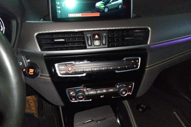 Used BMW X2 2019 sDrive25i Luxury M Sport Package China VI Emission Standard Audio And AC Panel