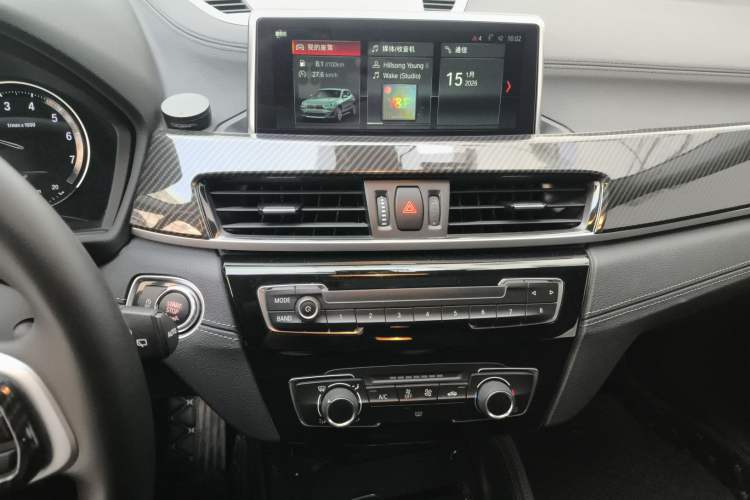 Used BMW X2 2019 sDrive20i M Sport Package China VI Emission Standard Audio And AC Panel