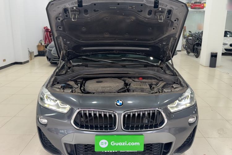 Used BMW X2 2019 sDrive20i M Sport Package China VI Emission Standard Engine Bay
