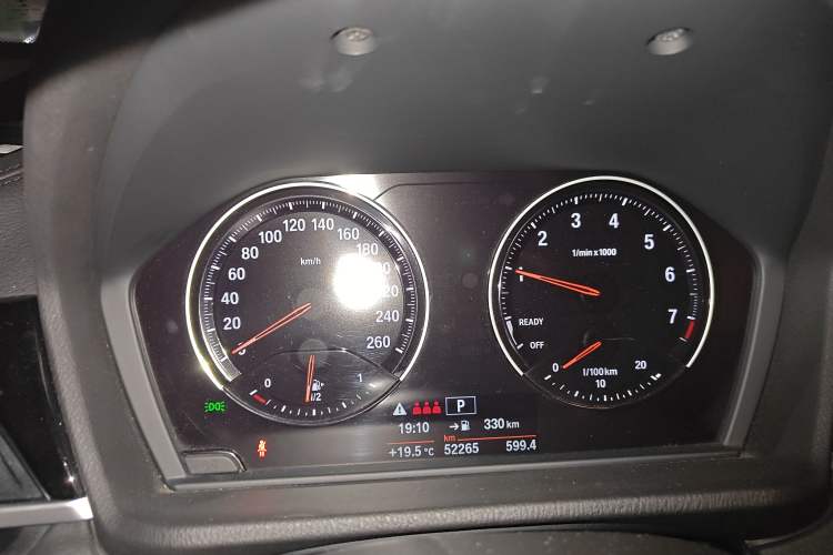 Used BMW X2 2019 sDrive25i Leading Edition M Sport Package China VI Instrument Cluster