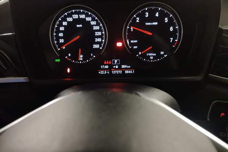 Used BMW X2 2019 sDrive20i M Sport Package China VI Emission Standard Odometer Close Up