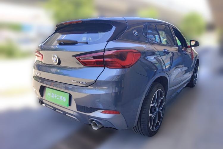 Used BMW X2 2019 xDrive25i M Sport Package China VI Rear Right 45 Deg