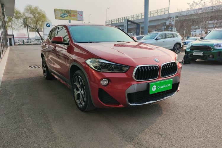 Used BMW X2 2019 sDrive20i M Sport Package China VI Emission Standard Front Right 45 Deg