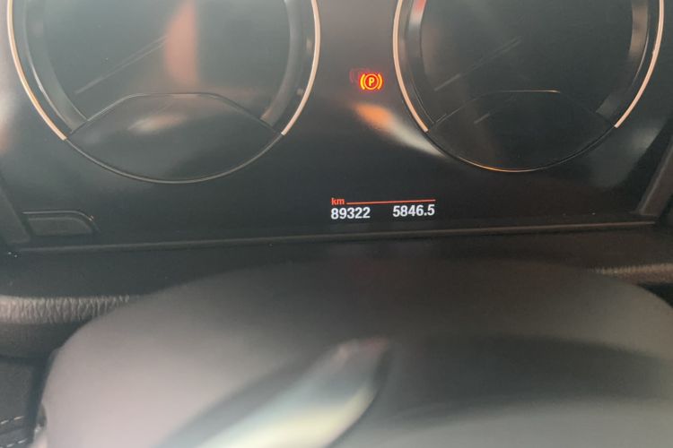 Used BMW X2 2019 sDrive20i M Sport Package China VI Emission Standard Odometer Close Up