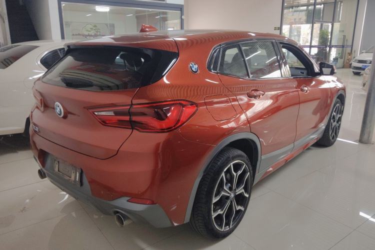 Used BMW X2 2019 sDrive25i Luxury M Sport Package China VI Emission Standard Rear Right 45 Deg